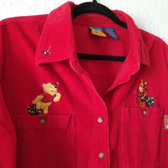 Winnie the Pooh Courdory Button Down Shirt - Picture 3 of 6